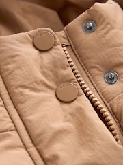 Camel Shower Resistant Utility Padded Coat (3-16yrs) - Image 10 of 11