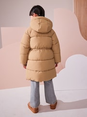 Camel Shower Resistant Utility Padded Coat (3-16yrs) - Image 3 of 11