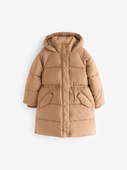 Camel Shower Resistant Utility Padded Coat (3-16yrs) - Image 6 of 11
