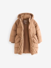 Camel Shower Resistant Utility Padded Coat (3-16yrs) - Image 7 of 11