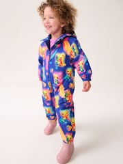 Navy Character Waterproof Wadded Puddlesuit (3mths-7yrs) - Image 1 of 8
