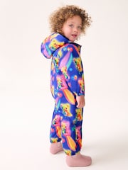 Navy Character Waterproof Wadded Puddlesuit (3mths-7yrs) - Image 4 of 8