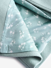 Mint Green Single Breasted Hooded Coat with Wool (3mths-10yrs) - Image 9 of 10