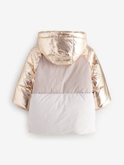 أرجواني برّاق بألوان متباينة - Shower Resistant Padded Coat (3mths-7yrs) - صورة 8 من 8