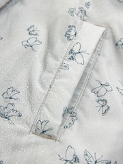 Silver Shower Resistant Frill Collar Coat (3mths-7yrs) - Image 10 of 10