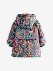 Charcoal Character Shower Resistant Padded Coat (3mths-7yrs) - Image 7 of 8