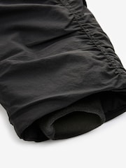 Black Shower Resistant Rouched Sleeve Coat (6-14yrs) - Image 10 of 10