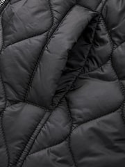 Black Shower Resistant Onion Quilted Coat (3-16yrs) - Image 10 of 11