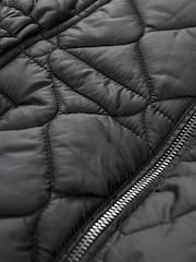 Black Shower Resistant Onion Quilted Coat (3-16yrs) - Image 11 of 11