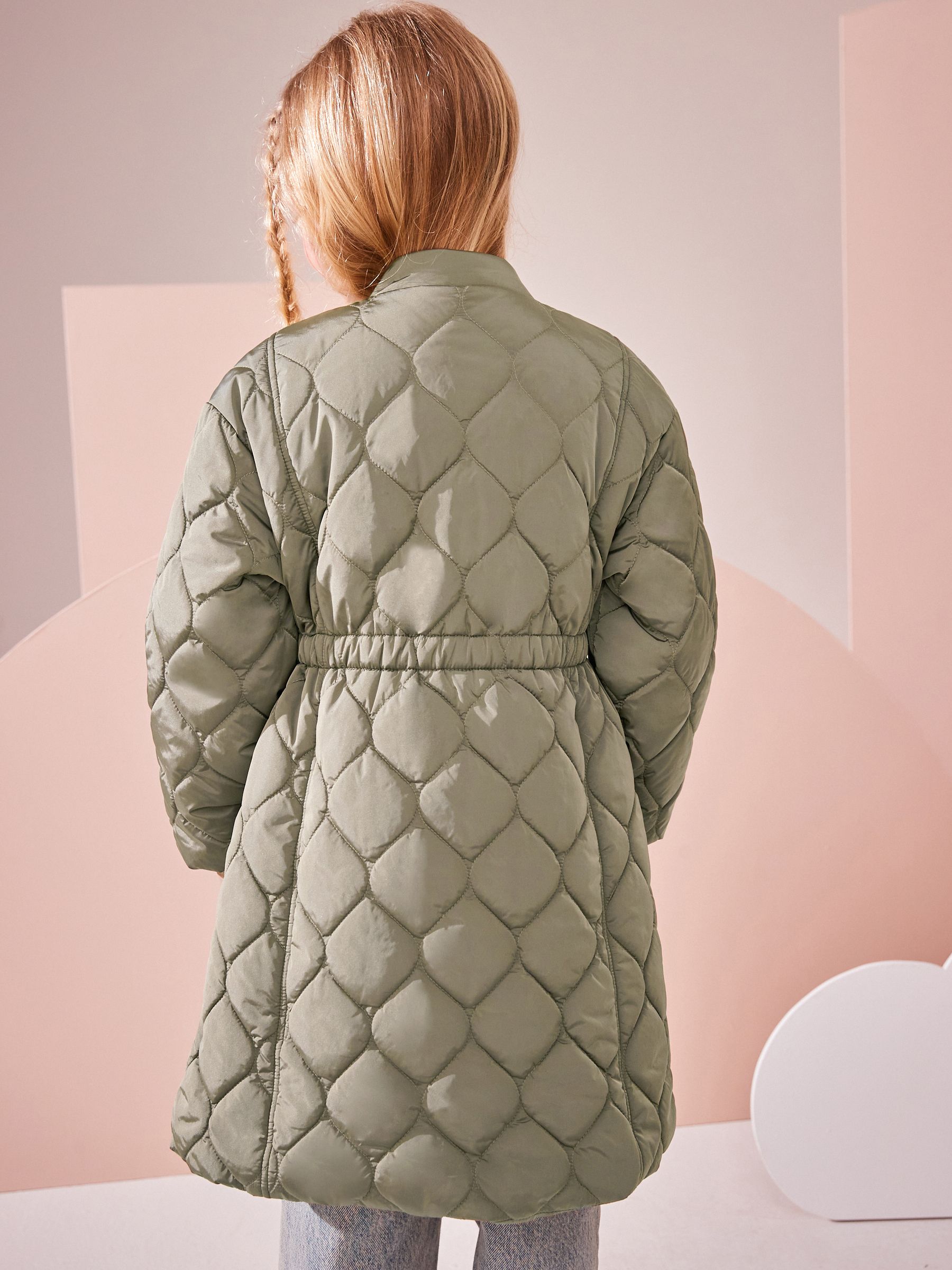 Water resistant quilted coat deals