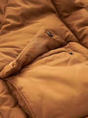 Gold Shower Resistant Crop Padded Coat (2-16yrs) - Image 10 of 11
