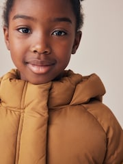 Gold Shower Resistant Crop Padded Coat (2-16yrs) - Image 5 of 11