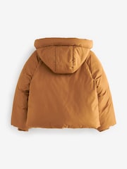 Gold Shower Resistant Crop Padded Coat (2-16yrs) - Image 7 of 11