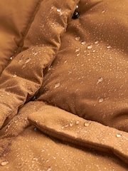 Gold Shower Resistant Crop Padded Coat (2-16yrs) - Image 9 of 11