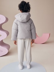 Silver Shower Resistant Crop Padded Coat (2-16yrs) - Image 2 of 10
