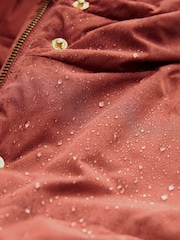 Rust Brown Shower Resistant Double Layer Parka (3-16yrs) - Image 10 of 10