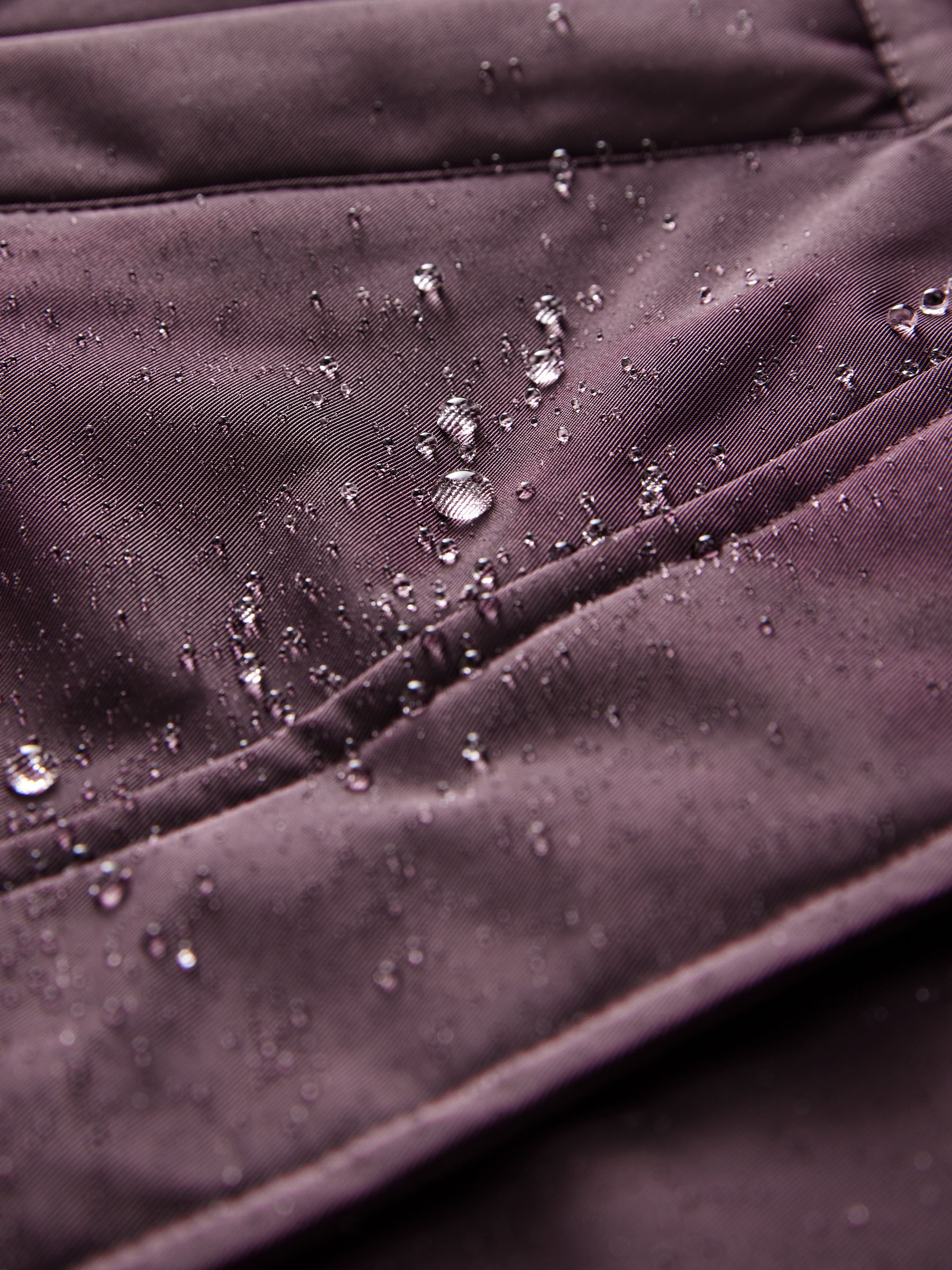 Buy Purple Waterproof Faux Fur Trim Hood Parka Coat (3-16yrs