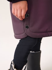 Purple Waterproof Faux Fur Trim Hood Parka Coat (3-16yrs) - Image 6 of 11