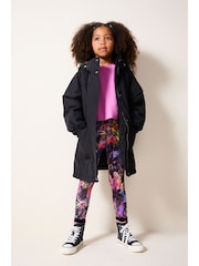 Black Waterproof Coat (3-16yrs) - Image 1 of 11