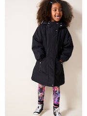 Black Waterproof Coat (3-16yrs) - Image 5 of 11