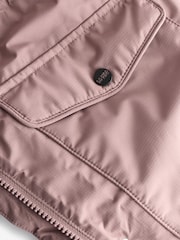 Pink Waterproof Faux Fur Trim Hood Parka Coat (3-16yrs) - Image 11 of 13