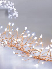Premier Decorations Ltd White Brite 430 UltraBright Garland LED Christmas Lights 2.7M - Image 1 of 3