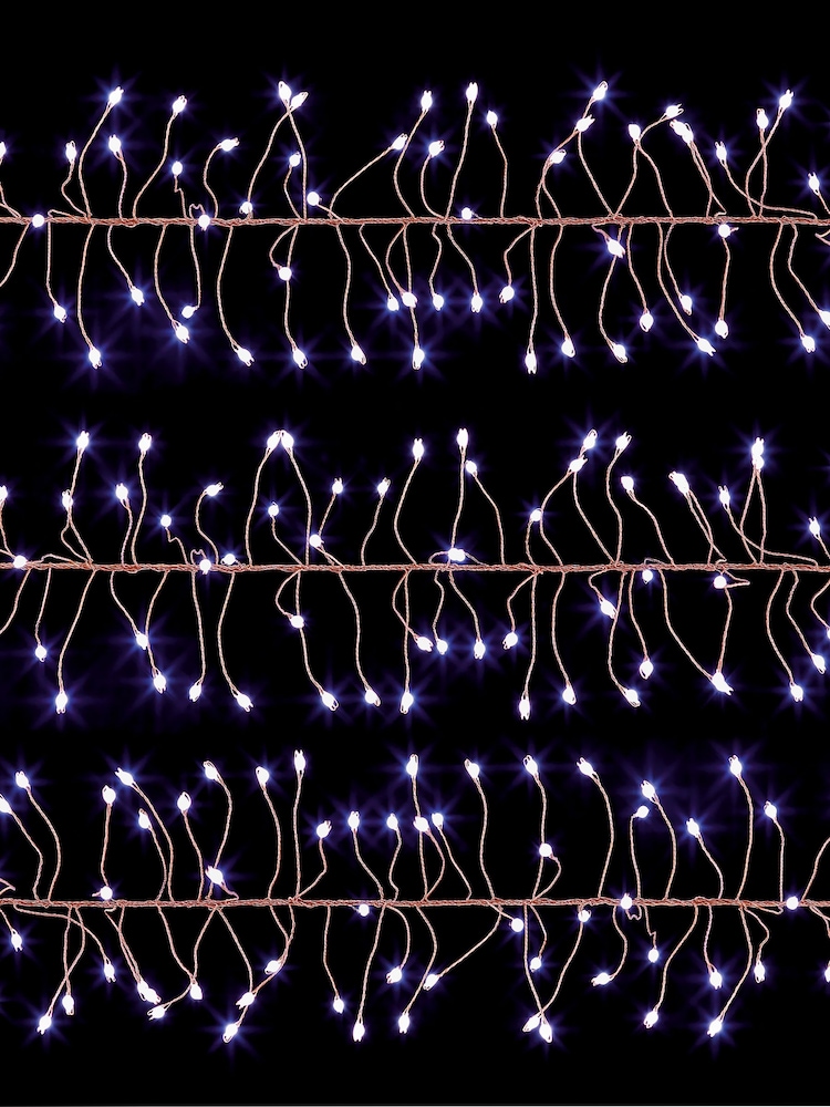 Premier Decorations Ltd White Brite 430 UltraBright Garland LED Christmas Lights 2.7M - Image 3 of 3