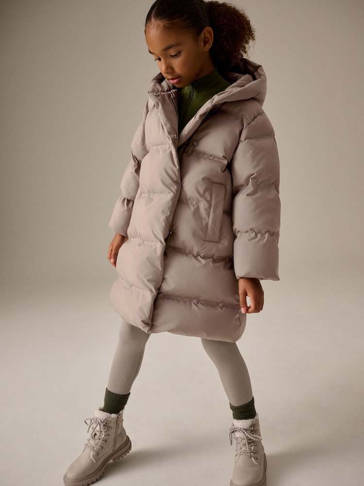 Mink Waterproof Heatseal Hooded Padded Coat (3-16yrs) - Image 2 of 10