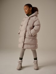Mink Waterproof Heatseal Hooded Padded Coat (3-16yrs) - Image 3 of 10