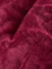 Burgundy Regular Length Shower Resistant Faux Fur Lined Hooded Padded Coat (3-16yrs) - Image 13 of 13