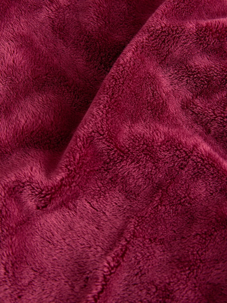 Burgundy Regular Length Shower Resistant Faux Fur Lined Hooded Padded Coat (3-16yrs) - Image 13 of 13