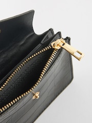 Black Croc Effect Card Holder - Image 4 of 4