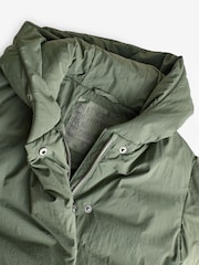 Kaki zelena - odporen na dež No Quilt Wadded Coat (3-16let) - Slika 11 iz 12