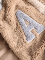 Neutral/Grey Borg Varsity Bomber Jacket (3-12yrs) - Image 11 of 12