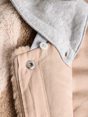 Neutral/Grey Borg Varsity Bomber Jacket (3-12yrs) - Image 9 of 12