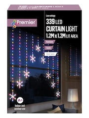 Premier Decorations Ltd Rainbow V Shape Christmas Window Lights - Image 2 of 2