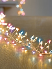 Premier Decorations Ltd Rainbow Pastel 5.5m 800 LEDs UltraBright Cluster Christmas Lights - Image 1 of 4