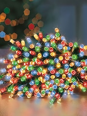 Premier Decorations Ltd 480 LED Supabrights Timer Multi Colour Christmas Lights - Image 1 of 3