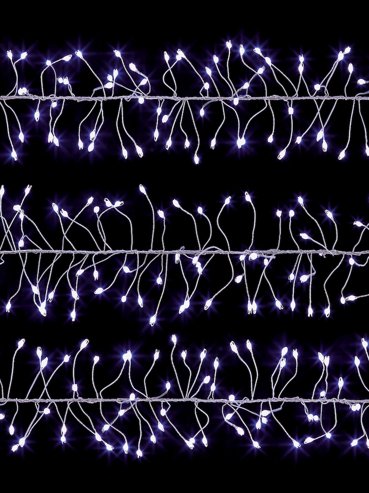 Premier Decorations Ltd White Brite 430 LEDs UltraBright Garland Christmas Lights with Timer - Image 3 of 3