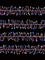 Premier Decorations Ltd Rainbow 5.5m 800 LEDs UltraBright Cluster Christmas Lights - Image 4 of 4