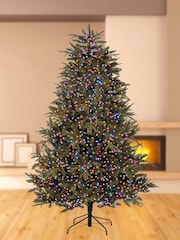 Premier Decorations Ltd Rainbow Pastel 1500 LED Tree Brights 37.5m Christmas Lights with Timer - Image 1 of 4
