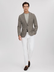Reiss Nano Wollmischung Check Einreihiger Blazer - Bild 3 von 9