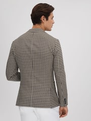 Reiss Nano Wollmischung Check Einreihiger Blazer - Bild 6 von 9