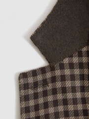 Reiss Nano Wollmischung Check Einreihiger Blazer - Bild 8 von 9