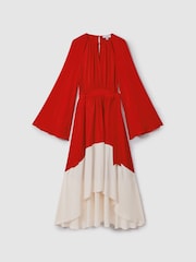 Платье миди в стиле колор блок Reiss Luella - Image 2 of 7