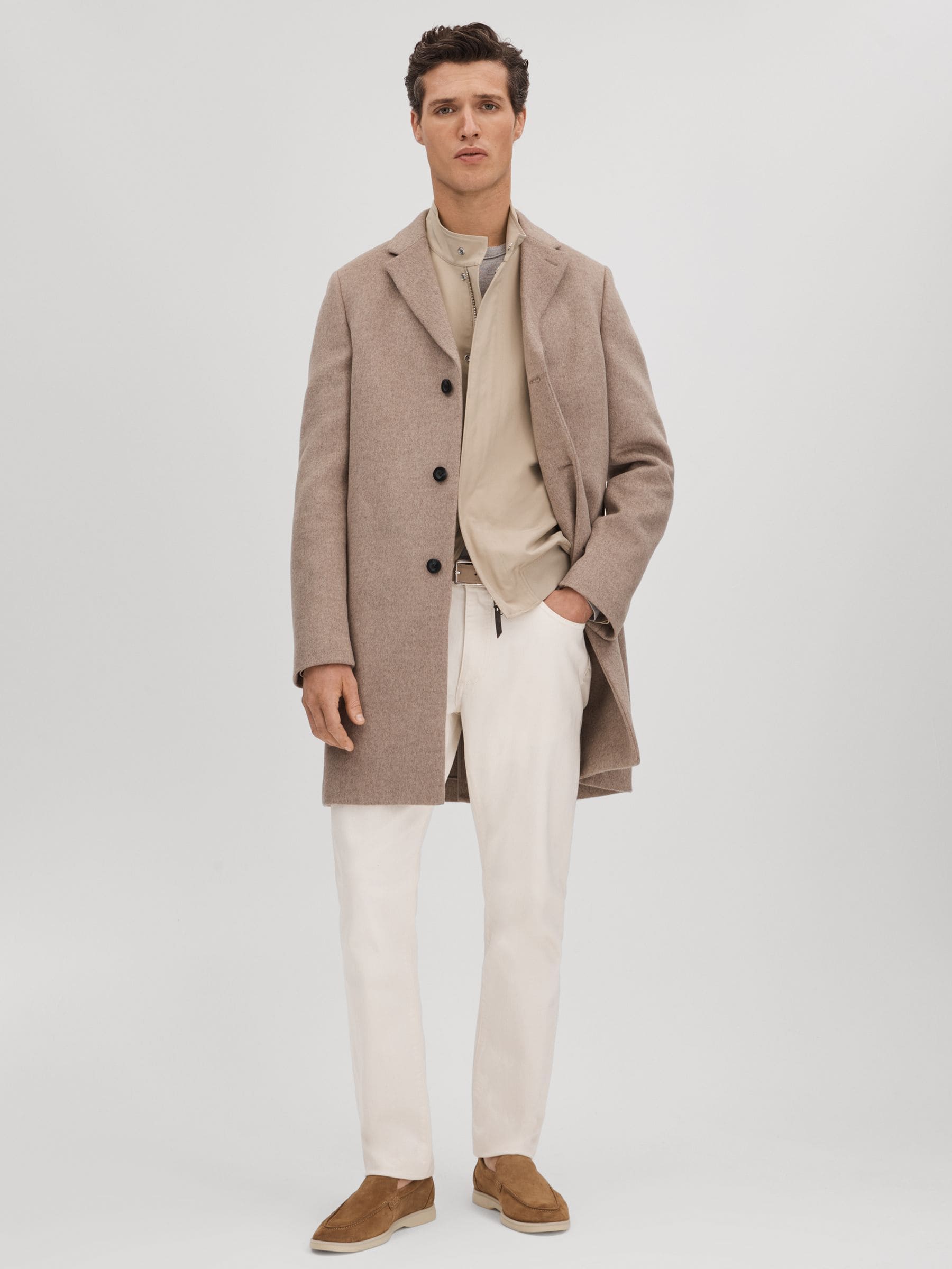 Reiss maya coat stone clearance