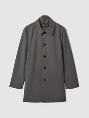 Verde - Chaqueta con aplicación de cuello alzado desmontable Perrin de Reiss - Imagen 2 de 6