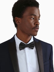 Синий приталенный пиджак в стиле смокинга Ted Baker Tailoring - Image 4 of 6