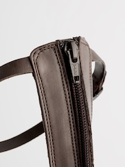 Chocolate Brown Forever Comfort® Strappy Midi Sandals - Image 11 of 12