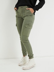 Grün - FatFace Cargohose - Bild 1 von 6